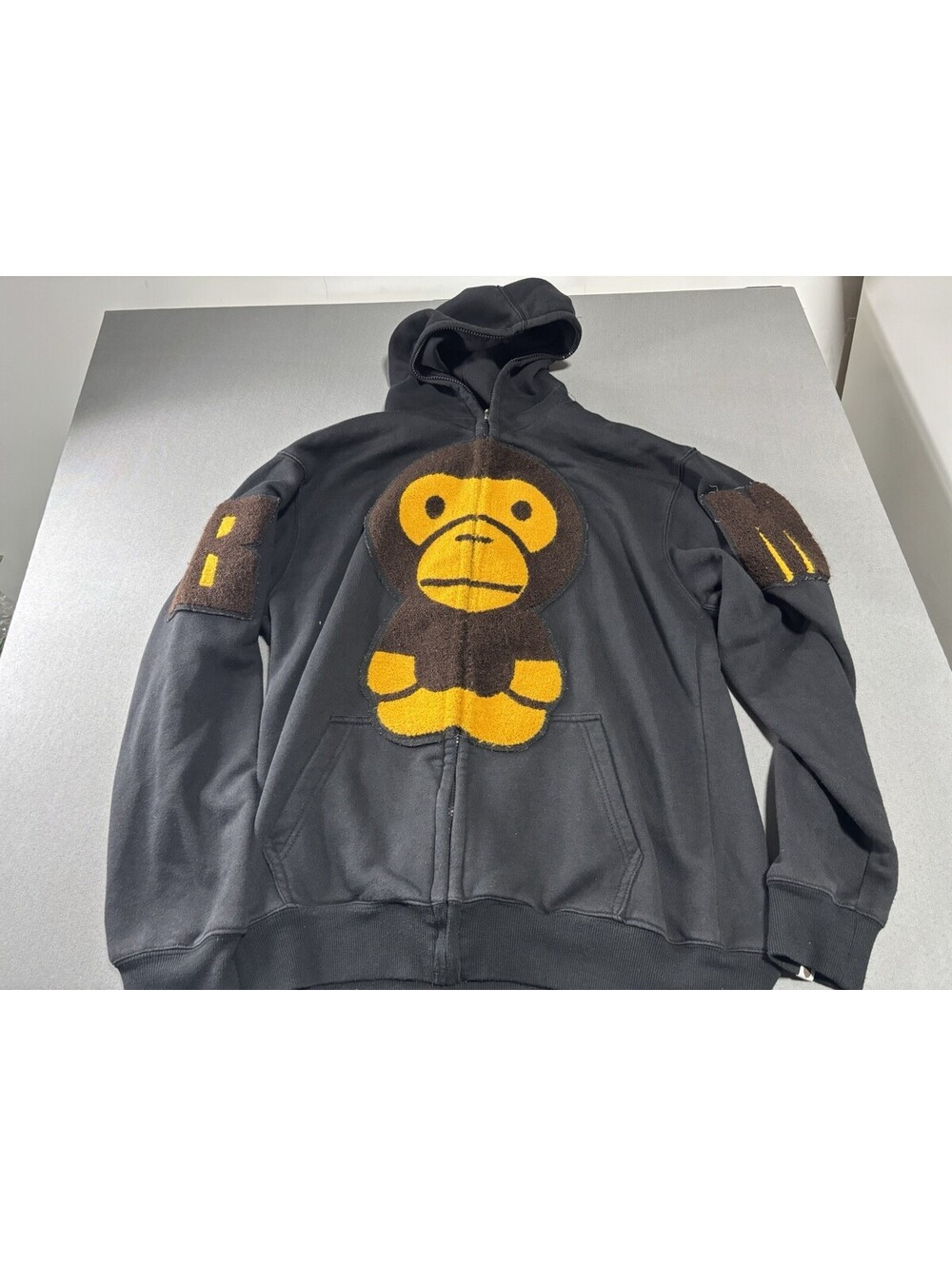 BAPE A Bathing Ape Baby Milo Sweater Large Black Japan